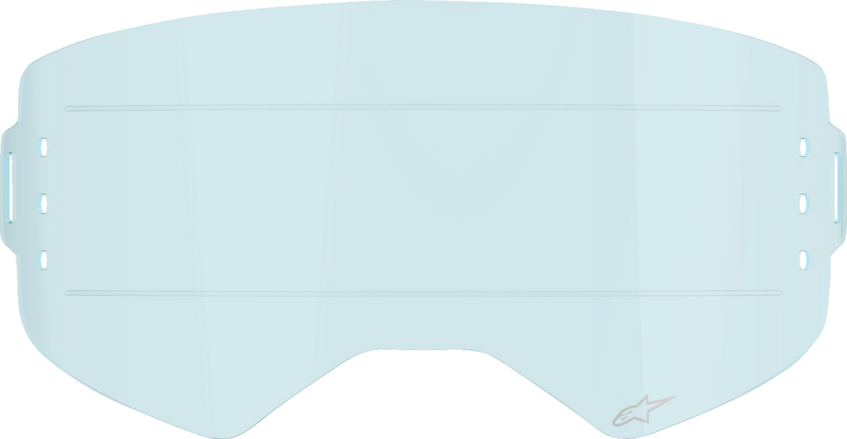 Supertech Roll-Off Goggle Lens - Blue