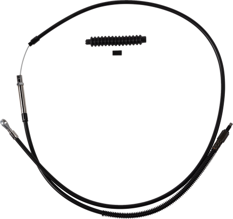 High-Efficiency Black Vinyl Clutch Cable - +6\" Size 2021 - 2025