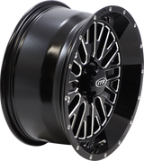 Wheel - Momentum - Front/Rear - Black/Milled - 15x7 - 4/110 - 4+3 (+10 mm) 2001 - 2023