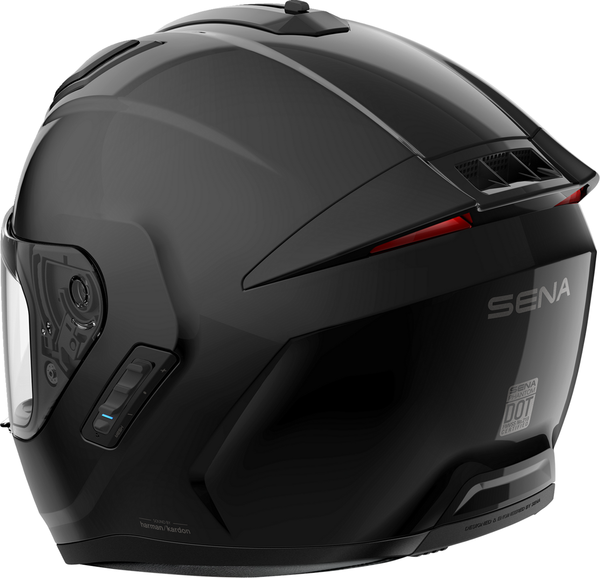 Phantom Helmet - Gloss Black - Medium