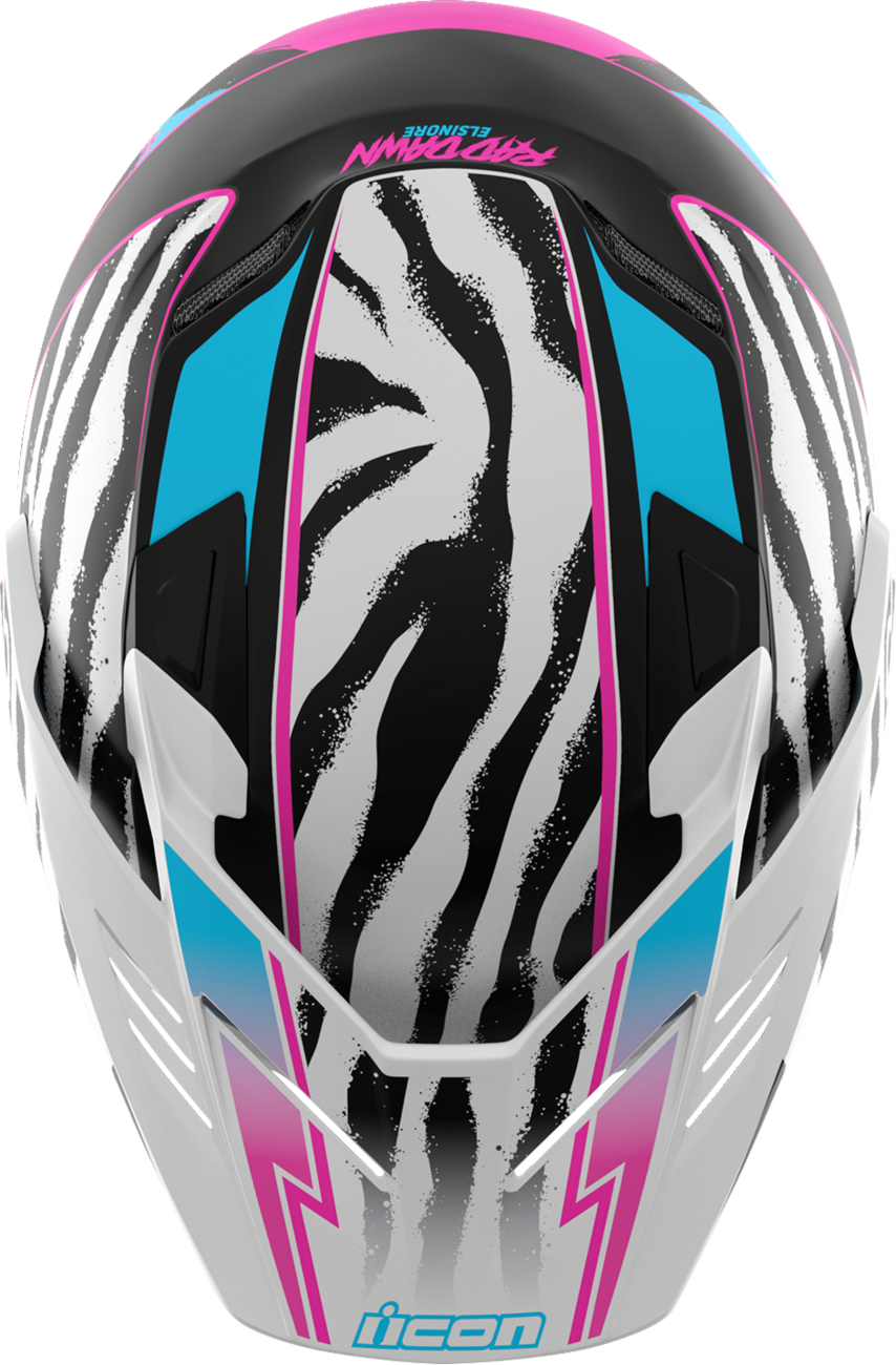 Elsinore™ Helmet - Rad Dawn - White - Large