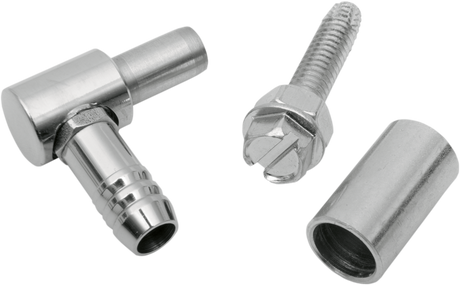 Hi-Flow Fuel Nipple - Stainless Steel - \'76-\'06 Keihin Carburetors