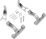 Passenger Floorboard Mount - Chrome - FL/FX 2000 - 2017