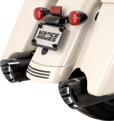 Razorback 450 Slip-On Mufflers - Black - M8 Bagger 2017 - 2025