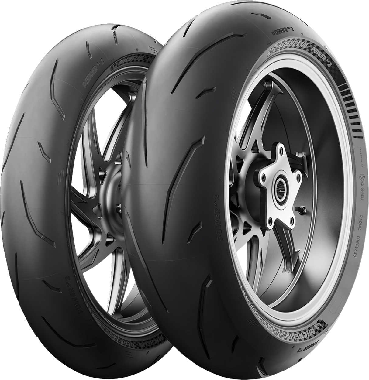 Tire - Power GP2 - Rear - 180/55ZR17 - (73W)