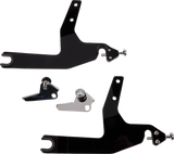 Backrest Kit - 14\" - Black - Softail 2000 - 2017