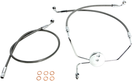 Brake Line - Front - XR - Stainless Steel 1999 - 2007