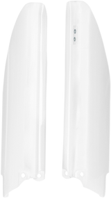 Lower Fork Covers - White 2018 - 2023
