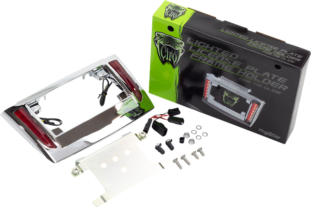 License Plate Frame - \'09+ Trike - Chrome 2009 - 2021