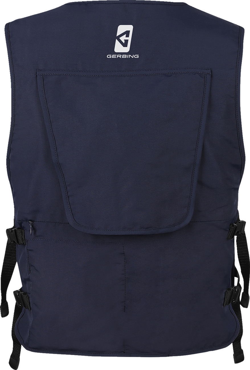 5V Touch Button Circulatory Cooling Vest - Blue
