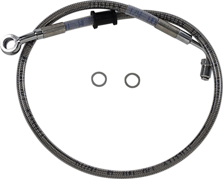Brake Line - Front (Upper) - Stainless Steel 2018 - 2023