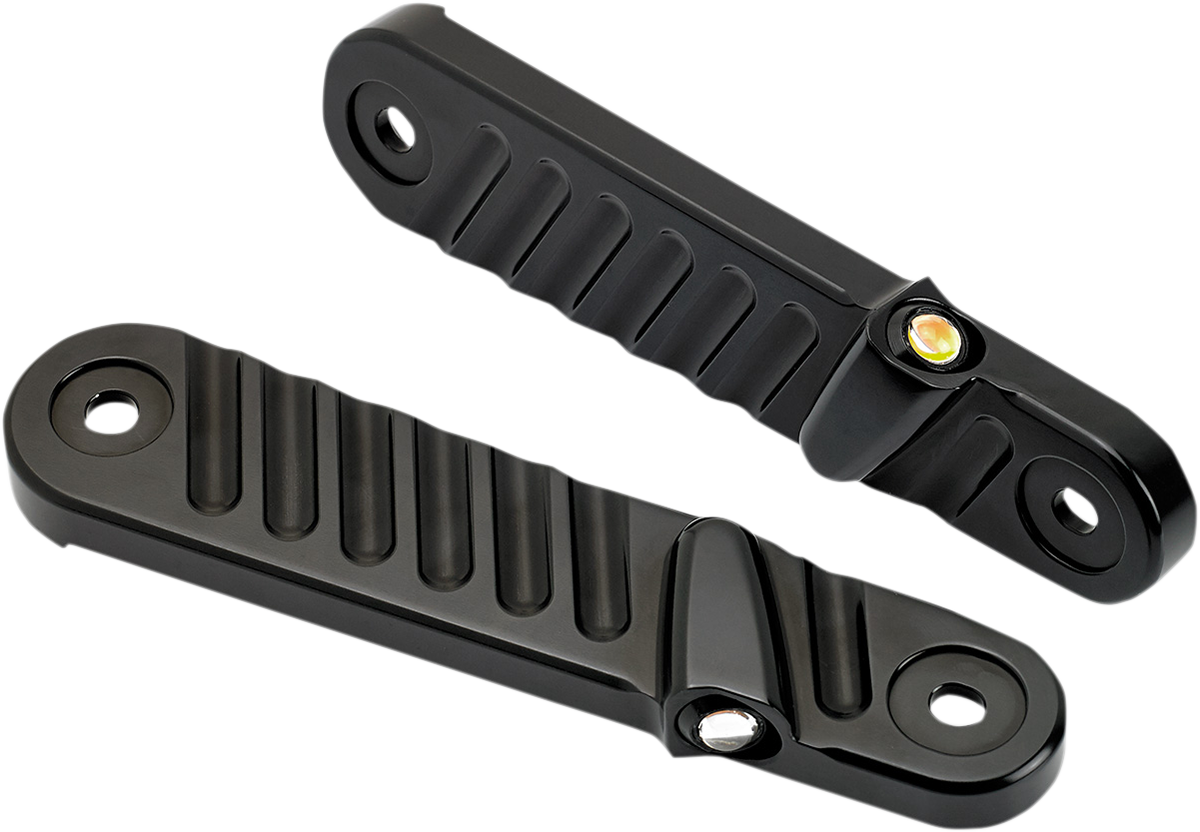 Streamliner Turn Signals - Finned - Black 2014 - 2020