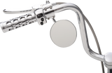 Mirror - Custom - Side View - Round - Chrome - Left/Right - 4\" - Each