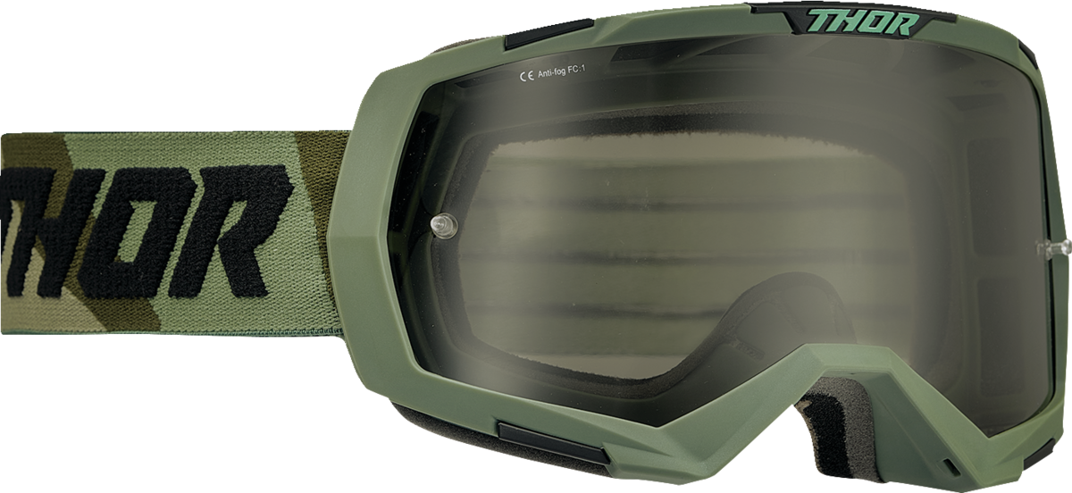 Regiment Goggle - Camo/Black - Smoke Lens
