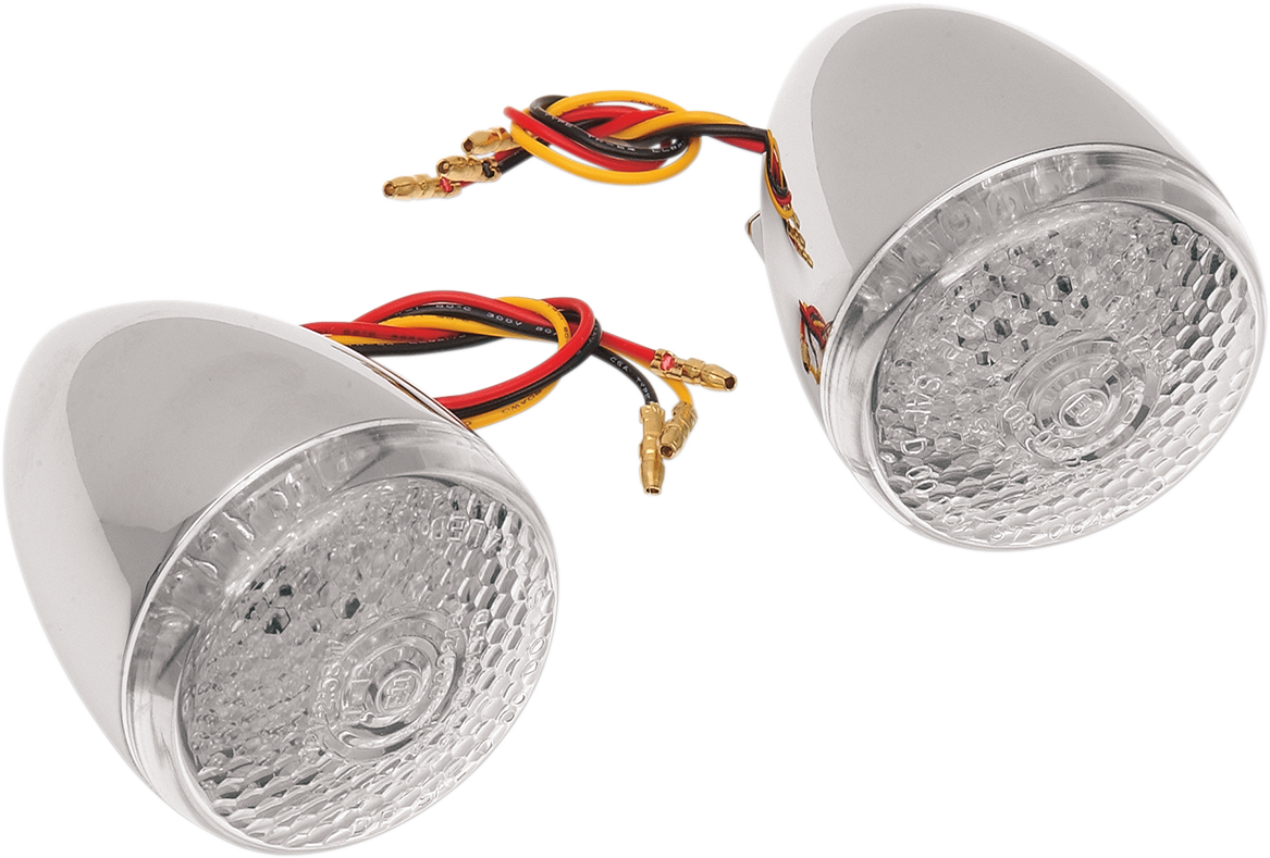 Turn Signal Kit - Clear/Amber - Front