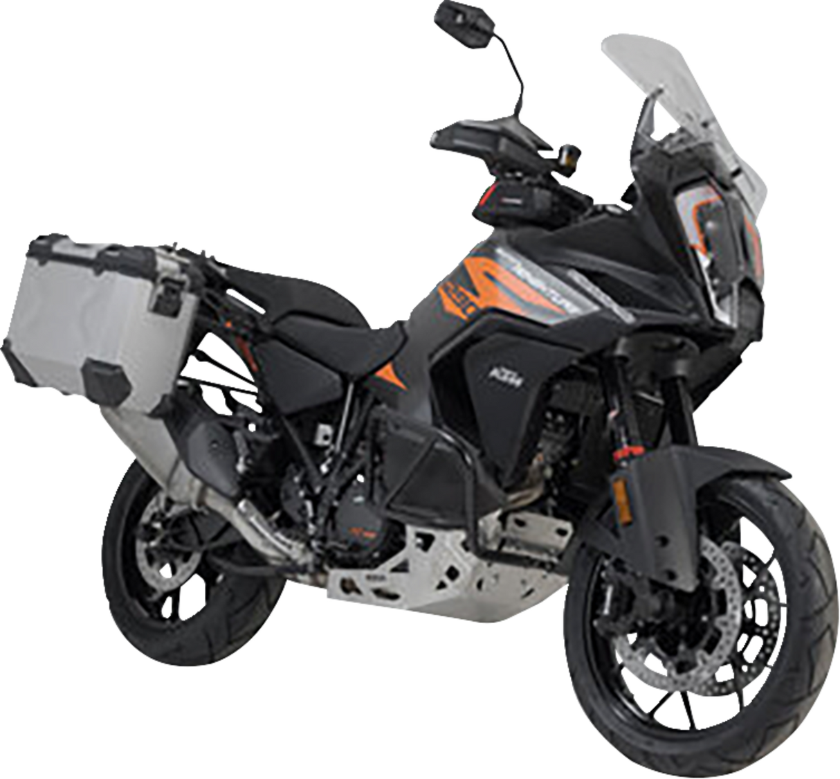 TRAX ADV Aluminum Case System - Silver - KTM Super Adventure 1290 R/S \'21-\'24 2021 - 2024