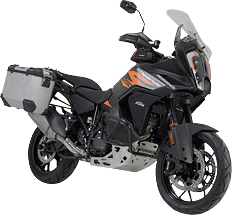 TRAX ADV Aluminum Case System - Silver - KTM Super Adventure 1290 R/S \'21-\'24 2021 - 2024