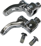 Passenger Peg Mount - Adjustable - Chrome 2018 - 2025