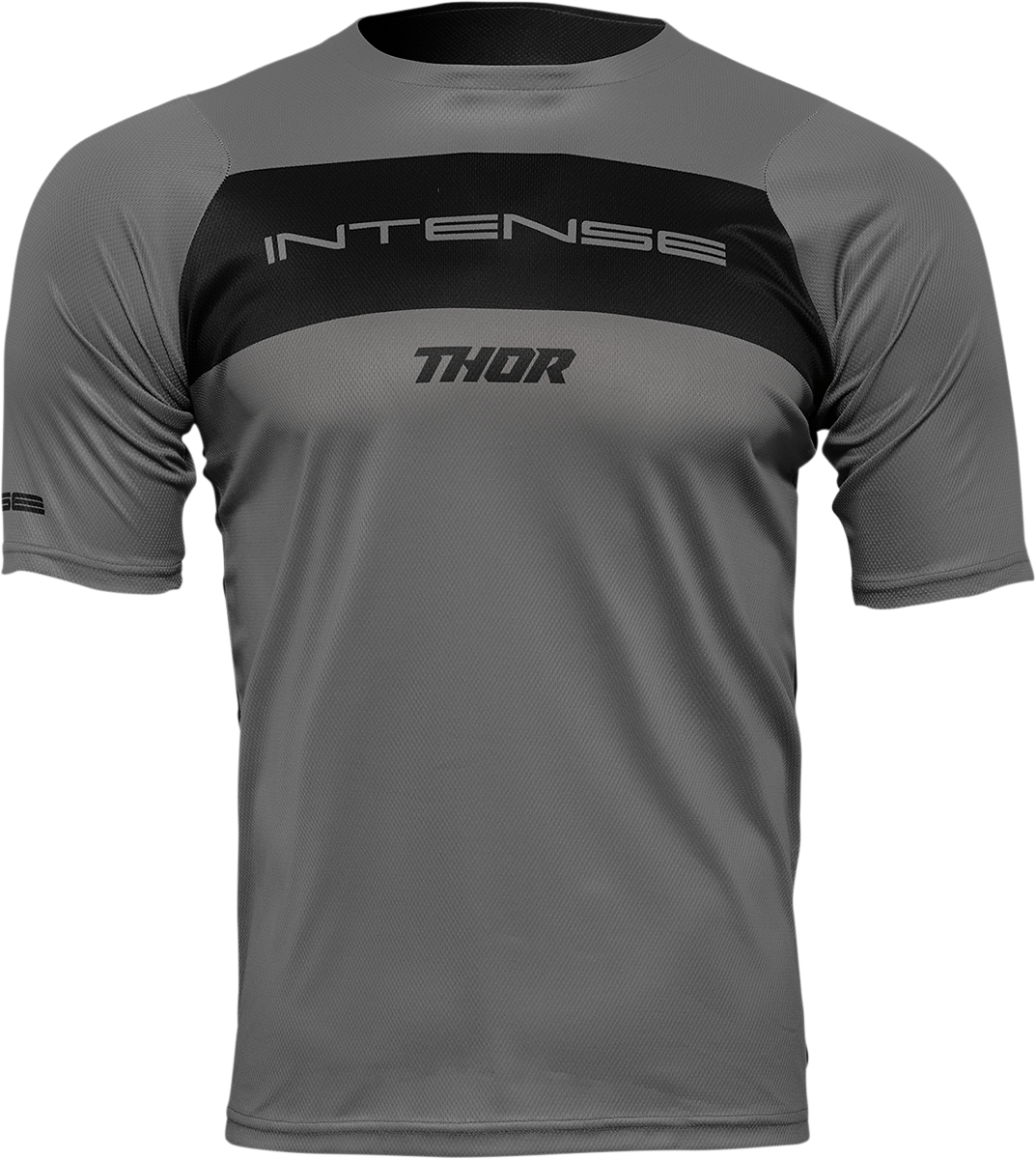 Intense Assist Dart Short-Sleeve Jersey - Gray/Black - Medium