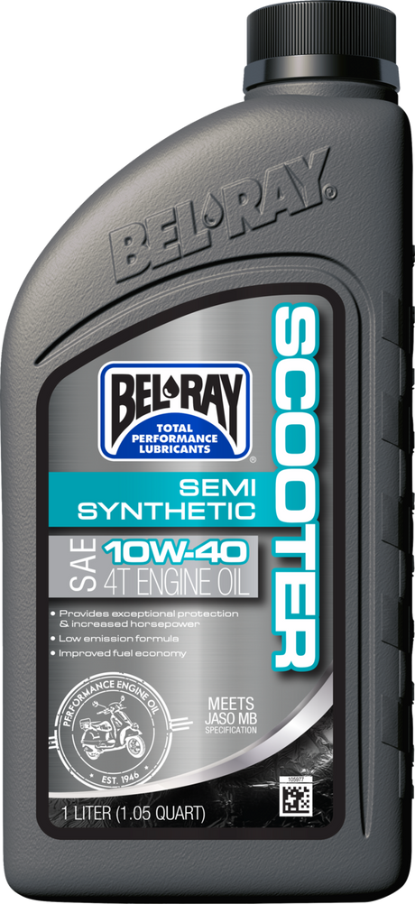 Semi-Synthetic Scooter Oil - 10W-40 - 1 L