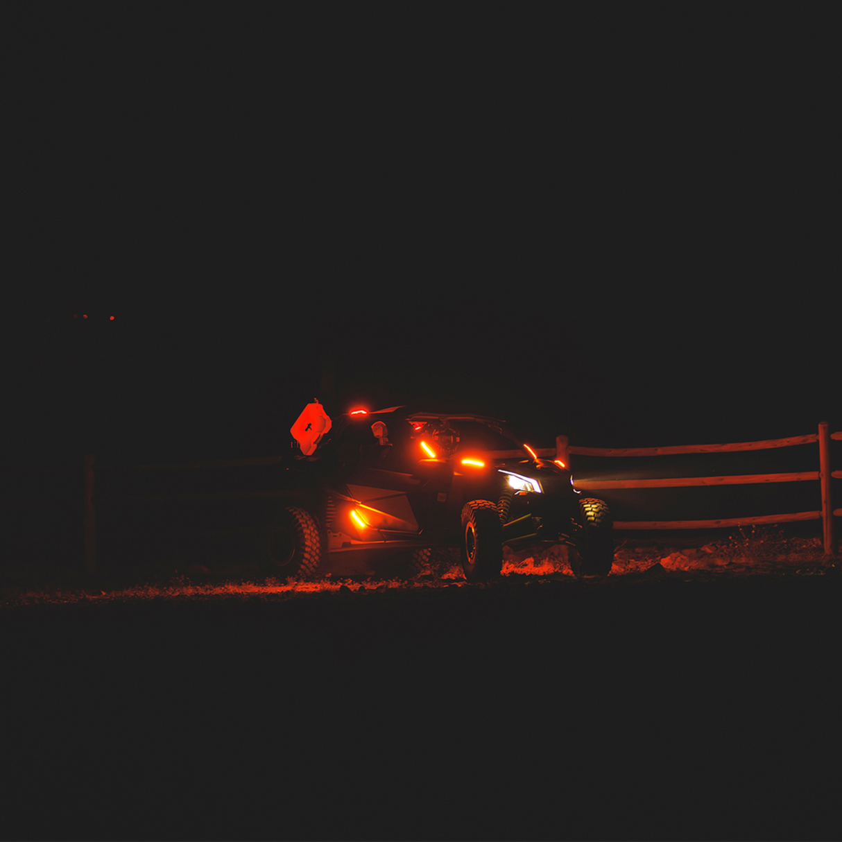 Turn Signal Kit - Amber - White Running Lights - Maverick X3 2017 - 2025