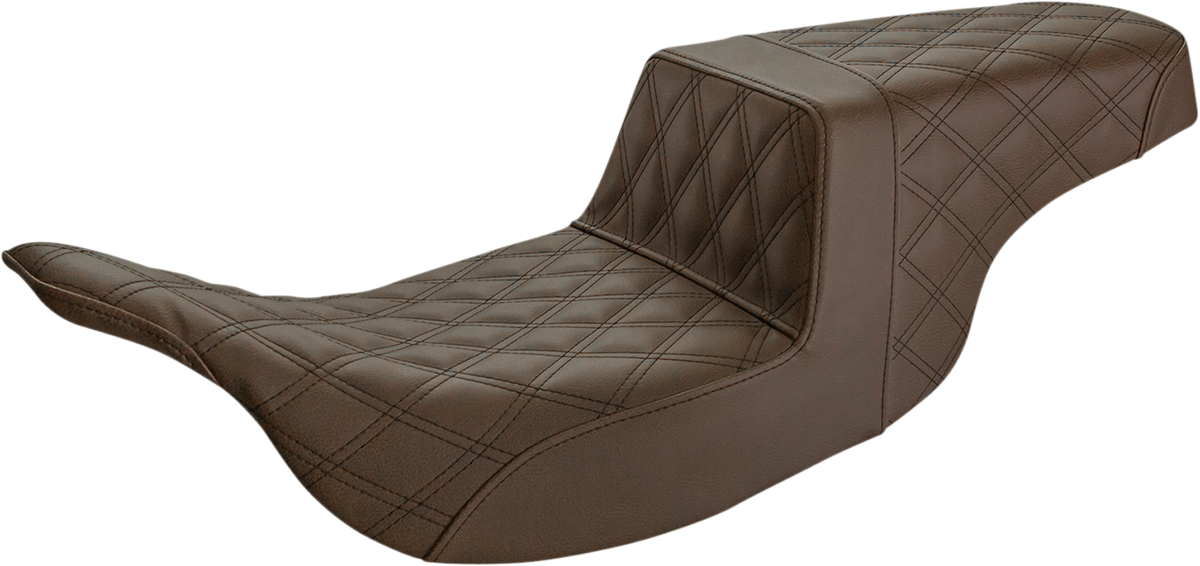 Step-Up Seat - Full Lattice Stitch - Brown 1997 - 2007