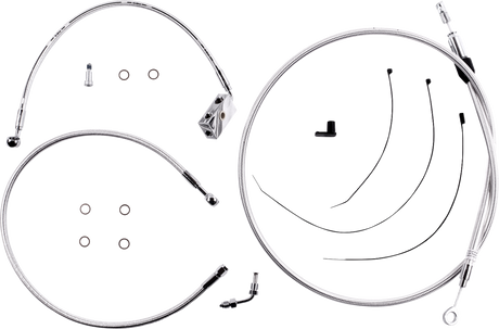 Sterling Chromite II® Designer Handlebar Installation Kit - 8\" - \'18-\'24 Softail 2018 - 2024