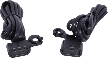 Marker Lights - Amber/White - Smoke Lens - Matte Black 1996 - 2017