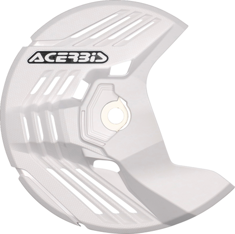Disc Cover - Linear - White - Honda | Kawasaki | Sherco | Yamaha 2004 - 2024