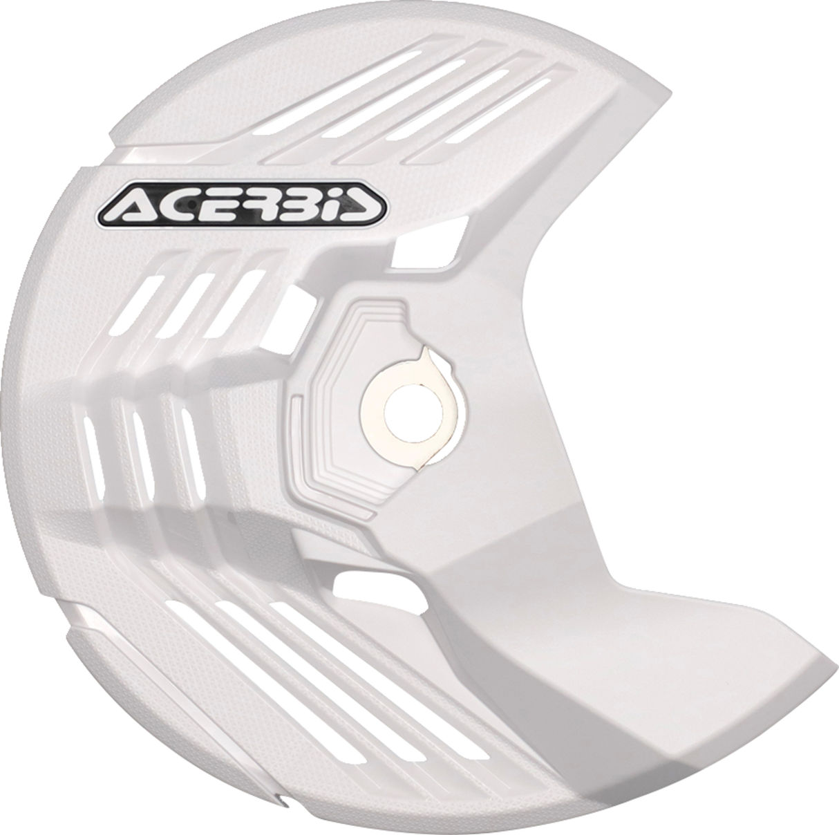 Disc Cover - Linear - White - Honda | Kawasaki | Sherco | Yamaha 2004 - 2024