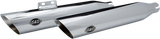 Slash Cut Mufflers - 50 State - Chrome 2018 - 2020