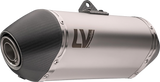 LV-14 Slip-On Muffler - Stainless Steel - XL 750 Transalp 2024 - 2024