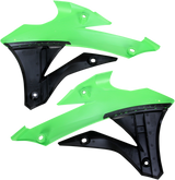 Radiator Shrouds - Green/Black 2014 - 2021