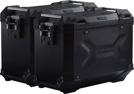 TRAX ADV Aluminum Case System - Black - Ducati Multistrada 1200 \'10-\'14 2010 - 2014