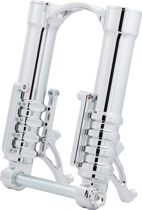 Fork Legs - 49 mm - Chrome - For Custom Radial Mount Brake Caliper 2014 - 2023