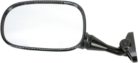 Mirror - Side View - Carbon Fiber - Rectangle - Left - Honda 2000 - 2003