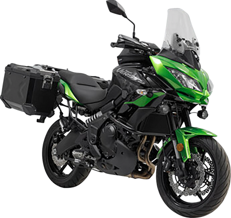 TRAX ADV Aluminum Case System - Black - Kawasaki Versys 650 \'14-\'24 2014 - 2024