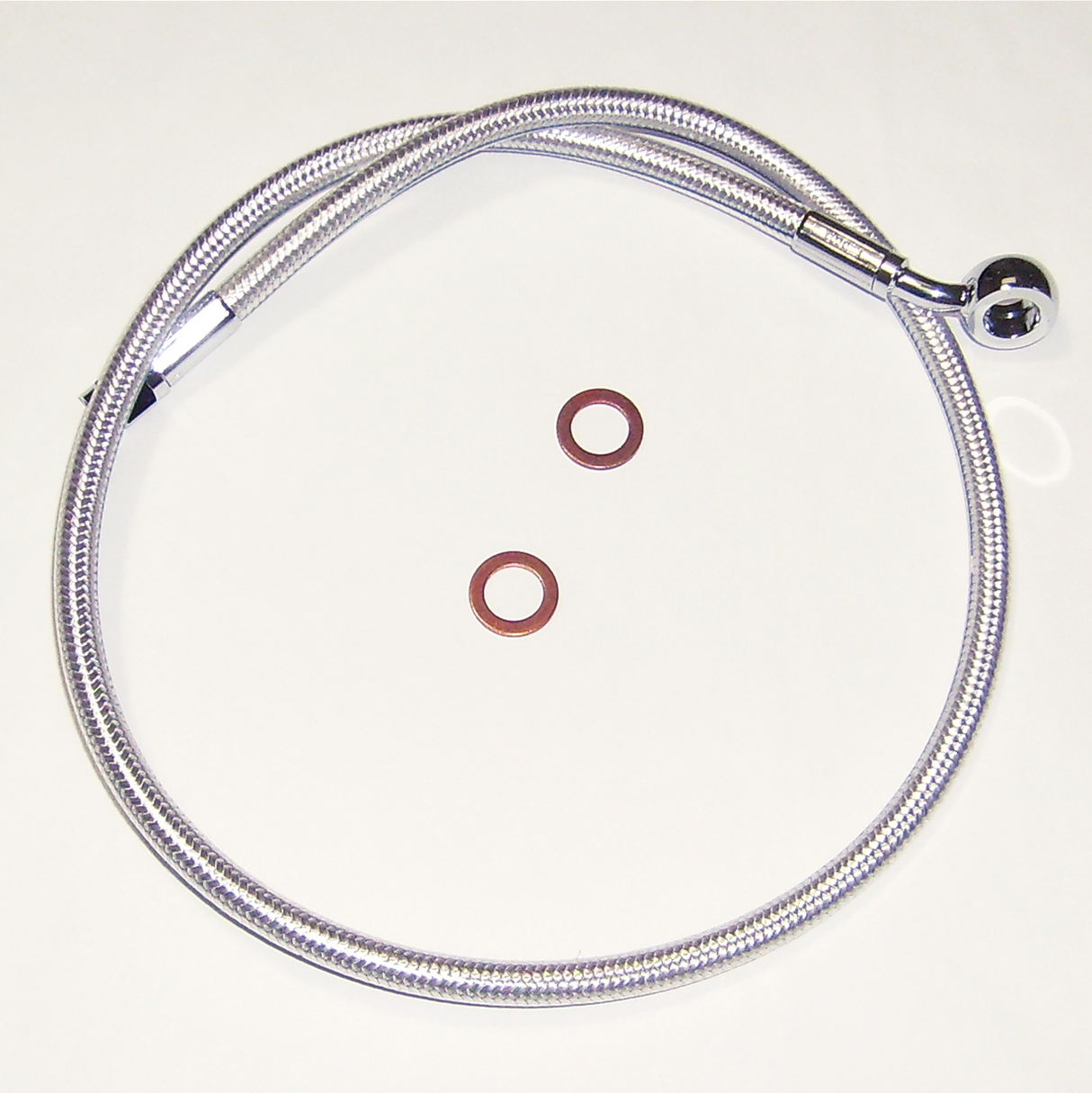 Brake Line - 10 mm-35° - 27\" - Sterling Chromite II