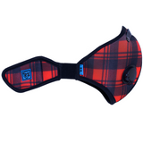 M2 Nylon Mask - Red Plaid - Large