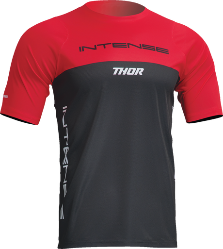 Intense Assist Censis Short-Sleeve Jersey - Red/Black - Small