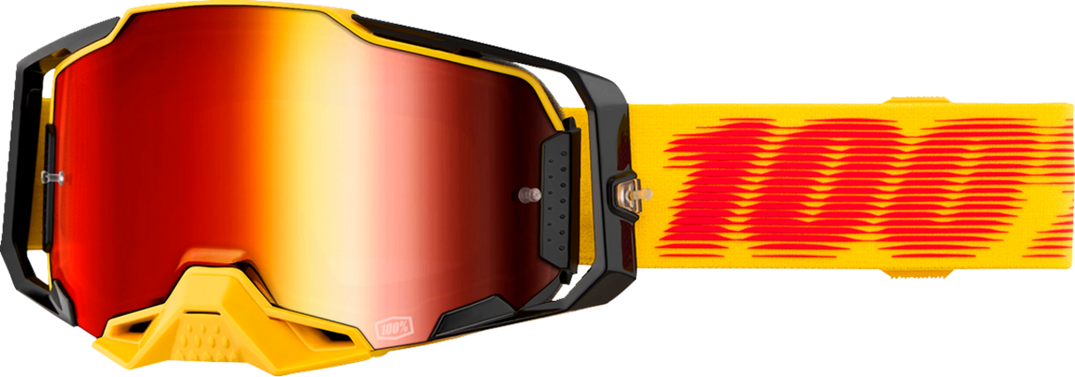 Armega Goggle - Tetsu - Red Mirror Lens