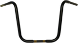 1-1/4\" Buffalo Touring Handlebar - 16\" - TBW - Flat Black 2008 - 2022