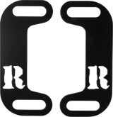 Centering Muffler Brackets - Powder-Coated - Black