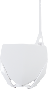 Front Number Plate - White 2018 - 2023