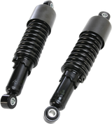 Custom Shorty Shocks with Shroud - Black Body/Black Spring Finish - Eye Lowering