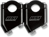 Risers - Angled - 40° - 4\" - Black