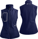 Women\'s 7V Torrid Softshell Heated Vest 2.0 - Navy - XL