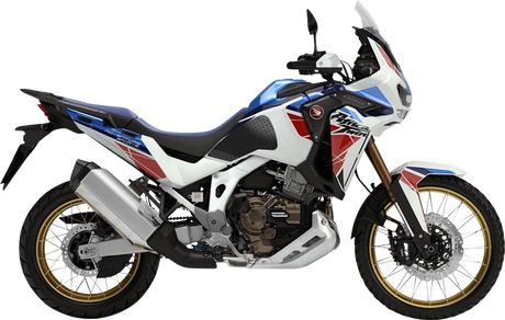 Traction Pad Tank Grips - Volcano - Black - Africa Twin Adventure Sports ES/DCT 2021 - 2025