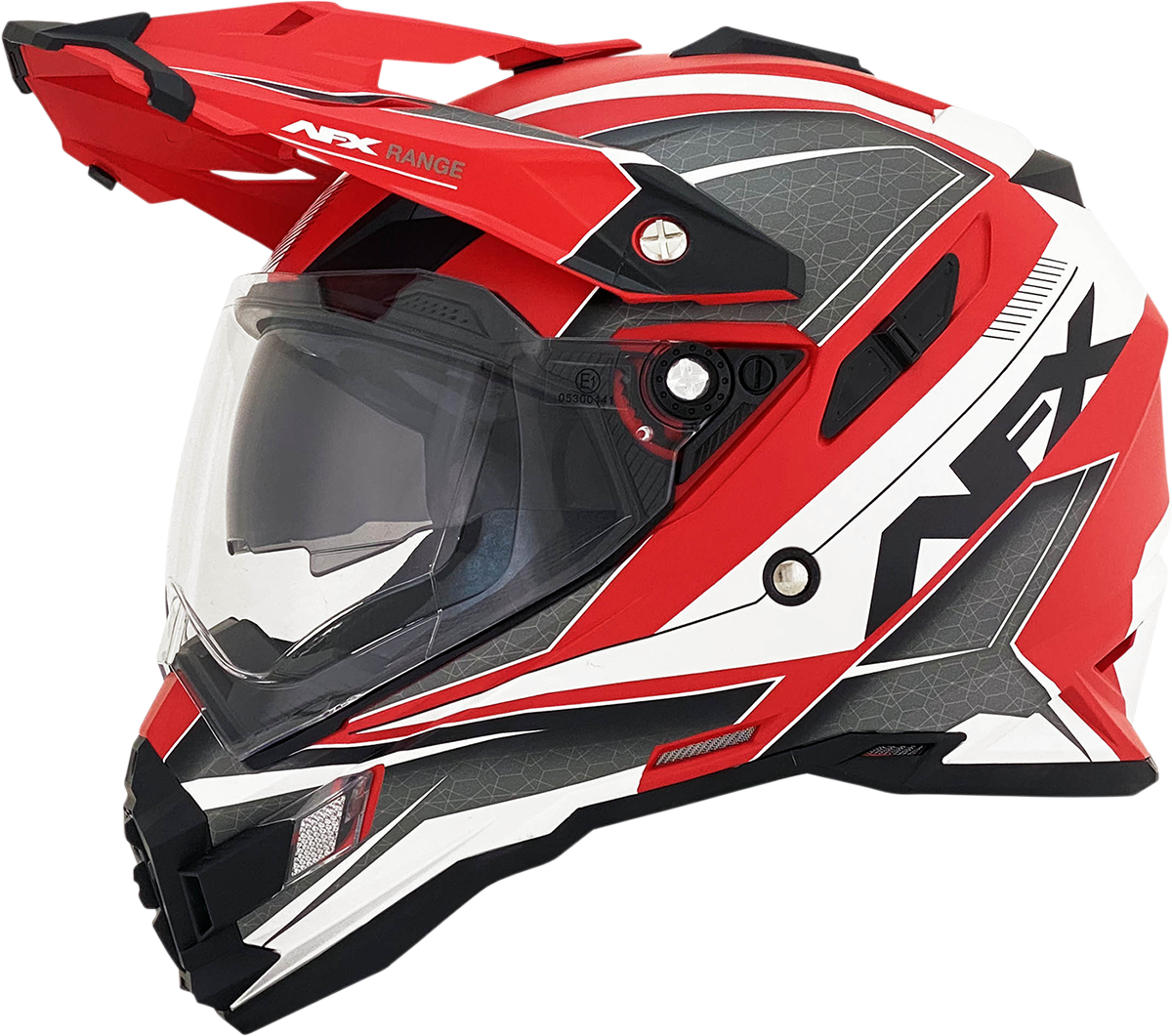 FX-41 Helmet - Range - Matte Red - Small