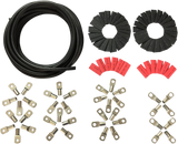 Custom Battery Cable Kit - Harley Davidson - Black
